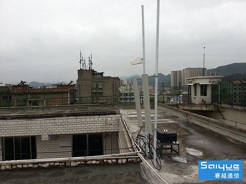  越城某看守所大功率手机信号屏蔽器（白噪声）案例